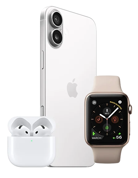 iPhone + Watch + AirPods